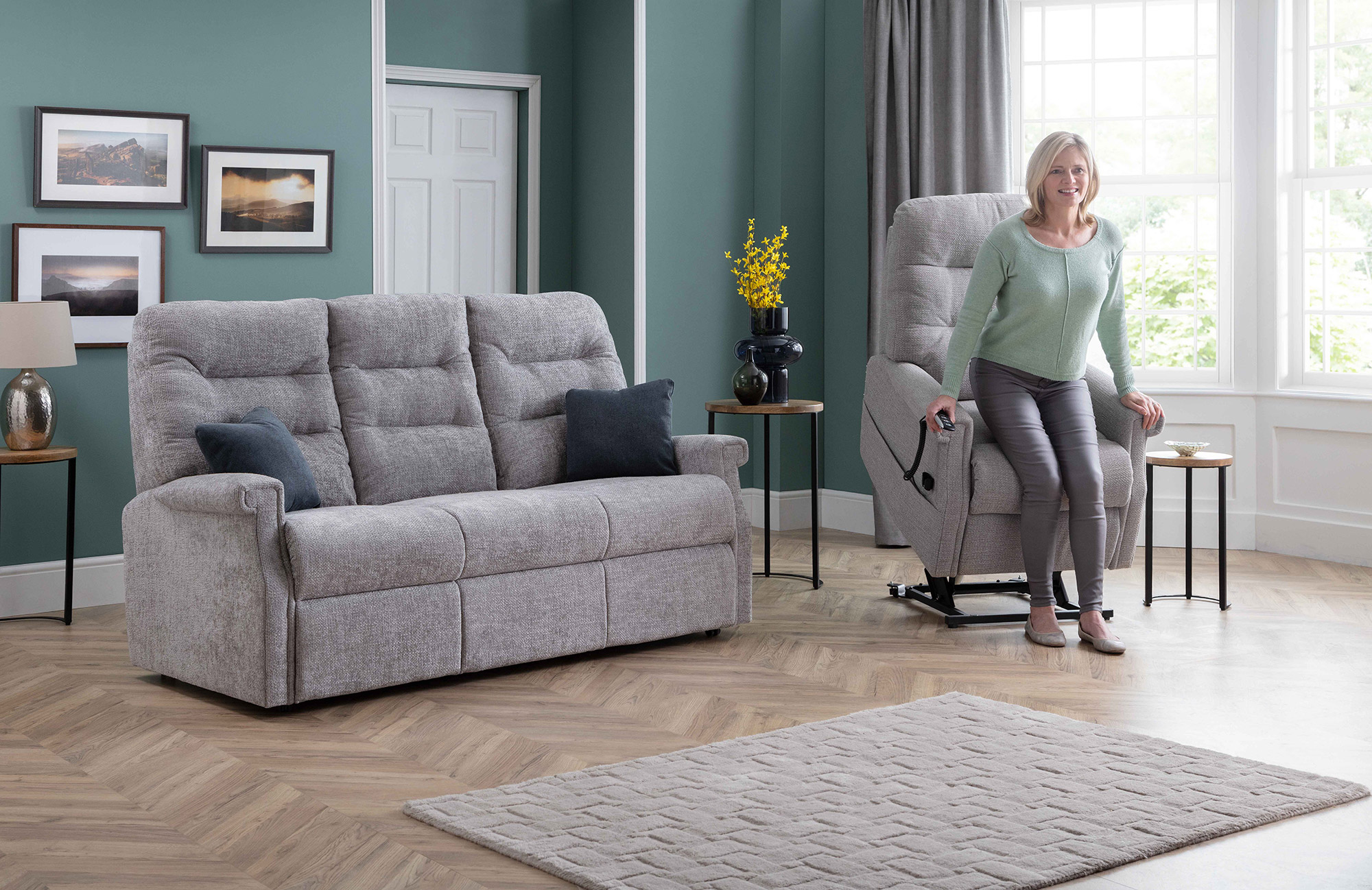 Fabric Sofas in Cornwall & West Devon at Solomons Furniture Superstore